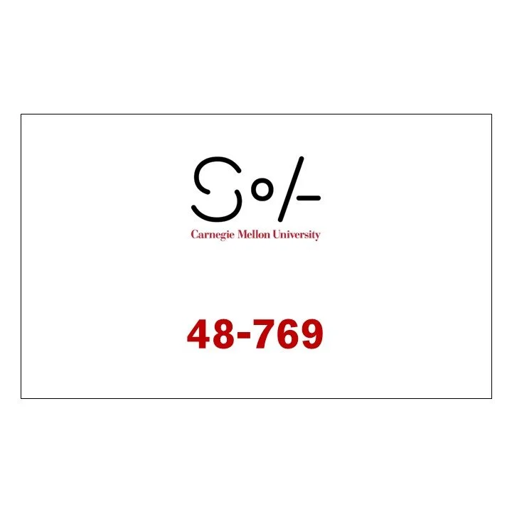 48-769 A: MSBPD Thesis/Project