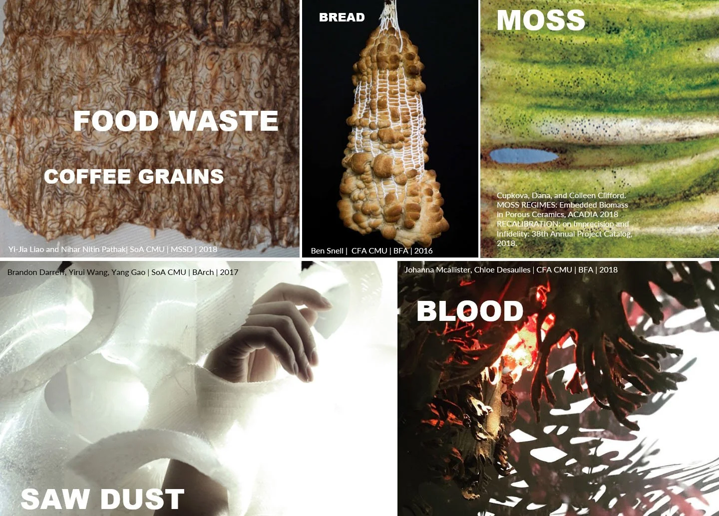 62-315/62-715: Shaping Environments: Experiments in Geometry and (Waste)Matter