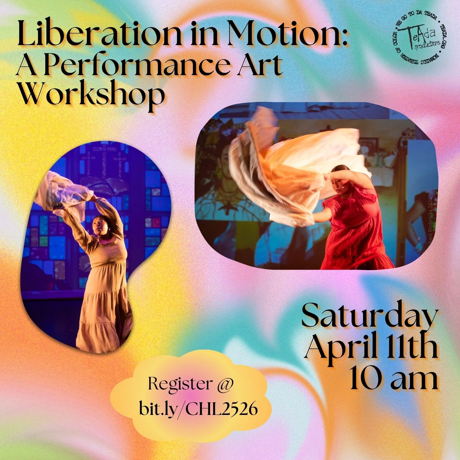 CHL Workshop: "Liberation in Motion: A Performance Art Workshop" - Los Angeles, CA