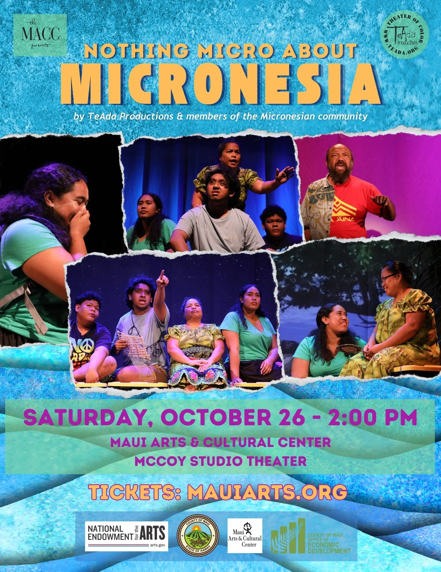 'Nothing Micro About Micronesia' @ Maui Arts &amp; Cultural Center - October 26, 2024
