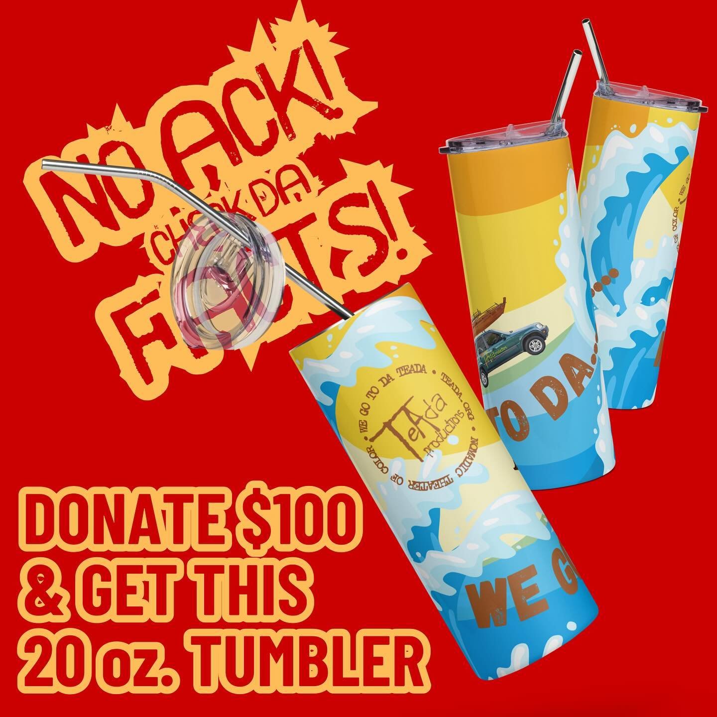 CHECK DA FACTS! 🎁🎁🎁 This Giving Season, TeAda created a fresh new line of SWAG available on our website and as part of our end-of-year Fundraiser: NO ACK CHECK DA FACTS! 🎁🎁🎁

Give to TeAda today and you will receive a gift of your choosing! Hoo