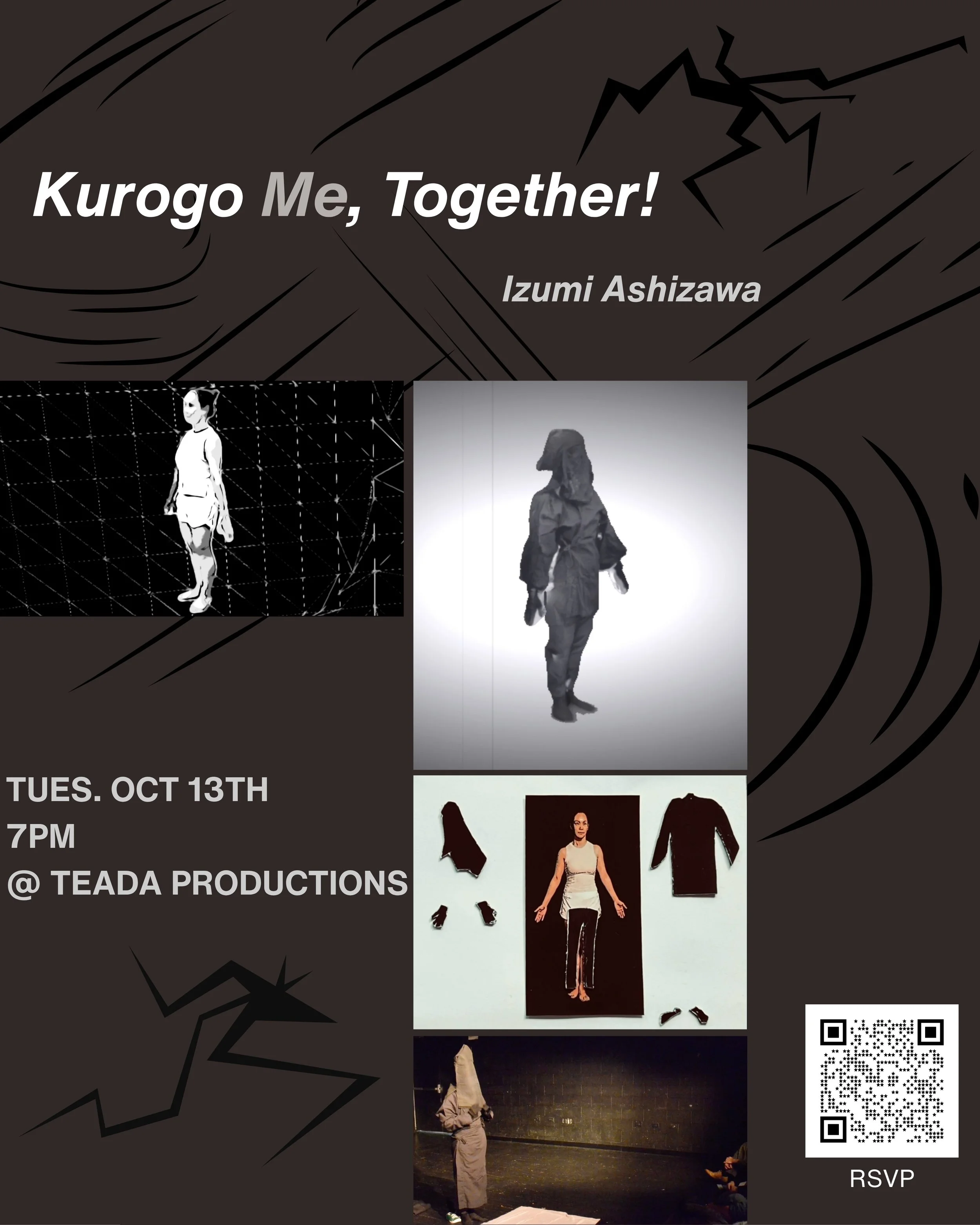 Kurogo Me, Together! [performance art piece by Izumi Ashikawa]