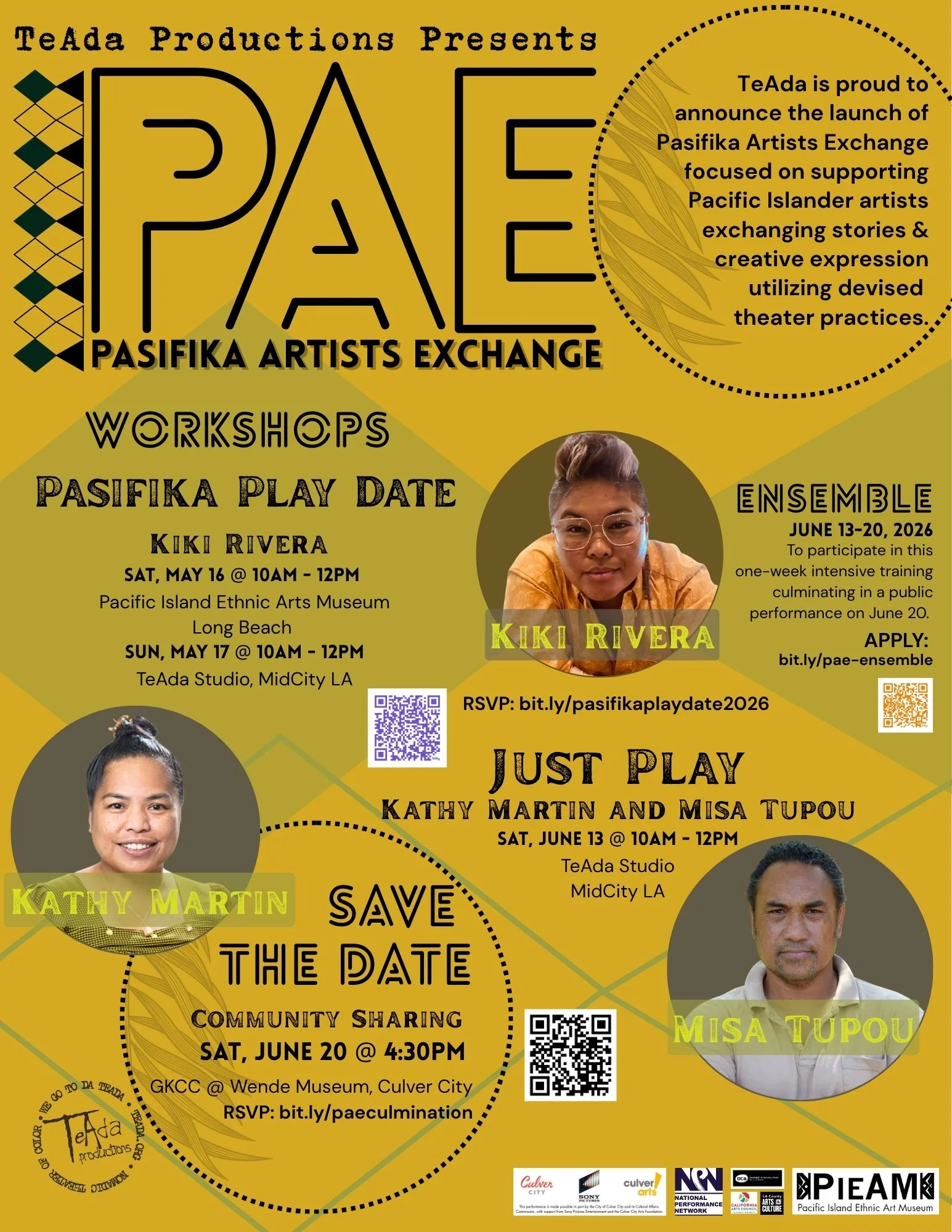 Pasifika Play Date @ Pacific Island Ethnic Arts Museum - Long Beach, CA