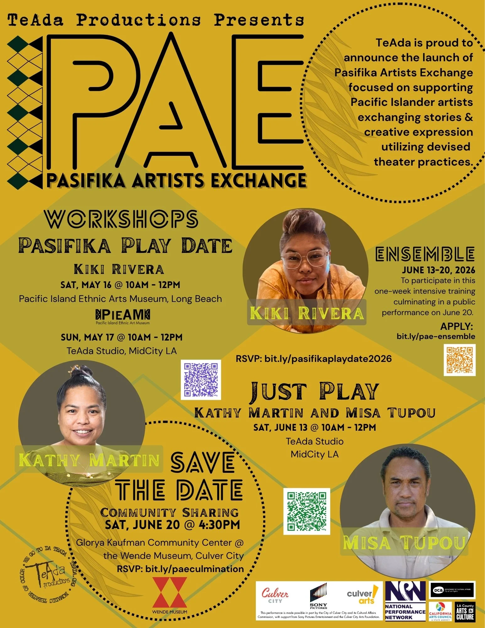 Pasifika Play Date @ Pacific Island Ethnic Arts Museum - Long Beach, CA