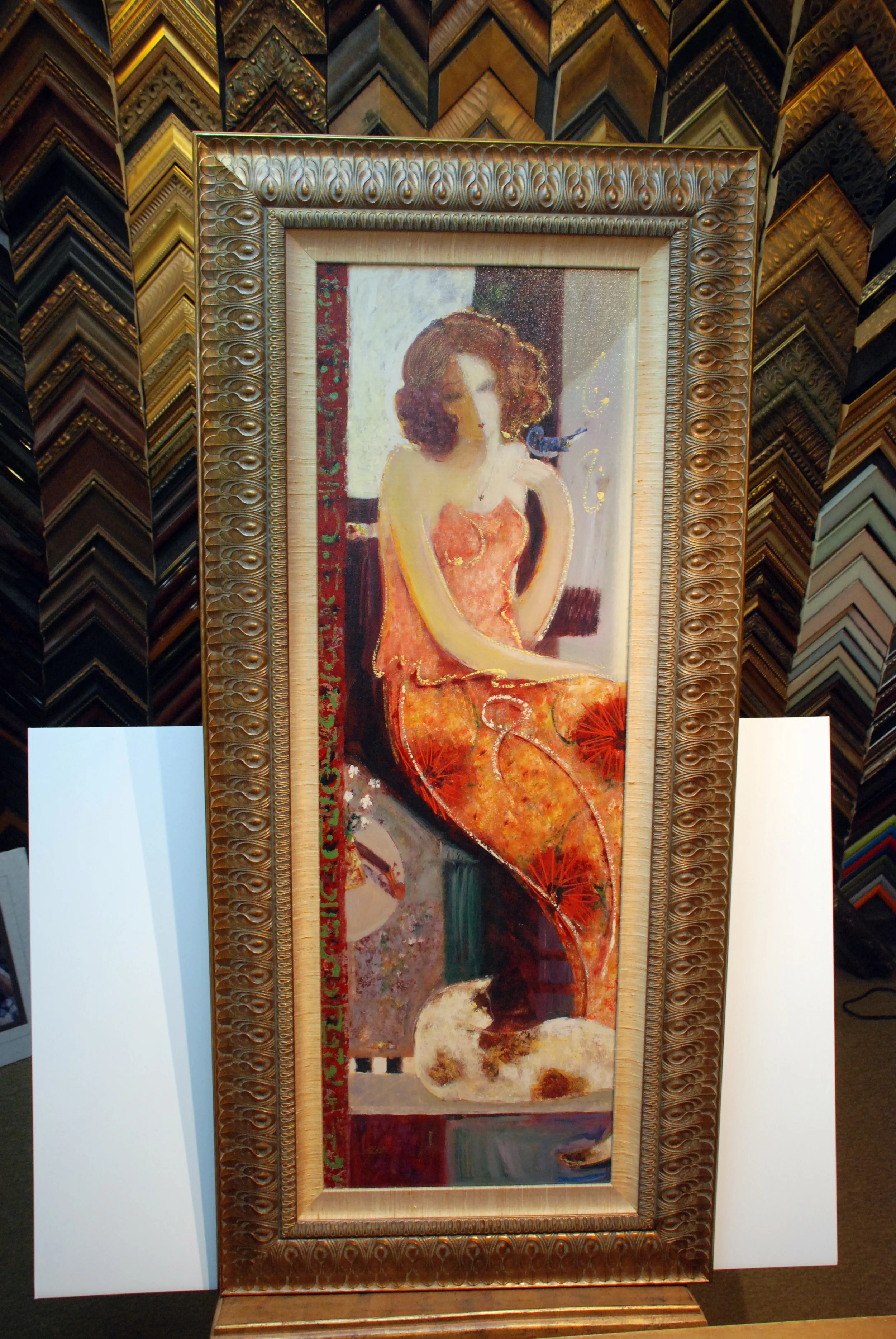 PHOTO CREDIT: CARTER HOUSE - PAINTING BY Sabzi - bluebird