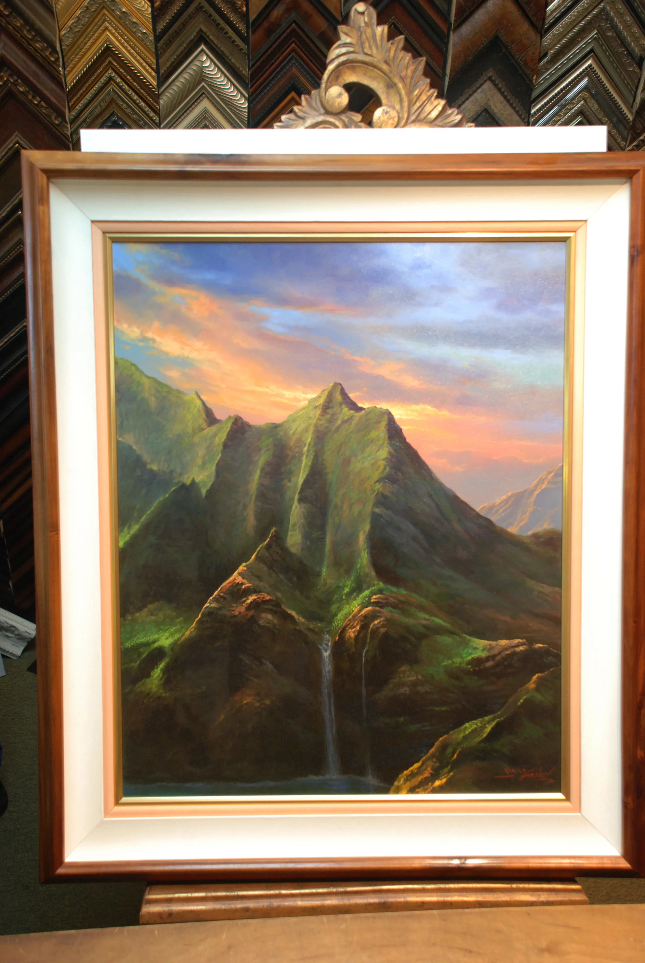 PHOTO CREDIT: CARTER HOUSE - PAINTING BY Gonzalez - Silent Falls