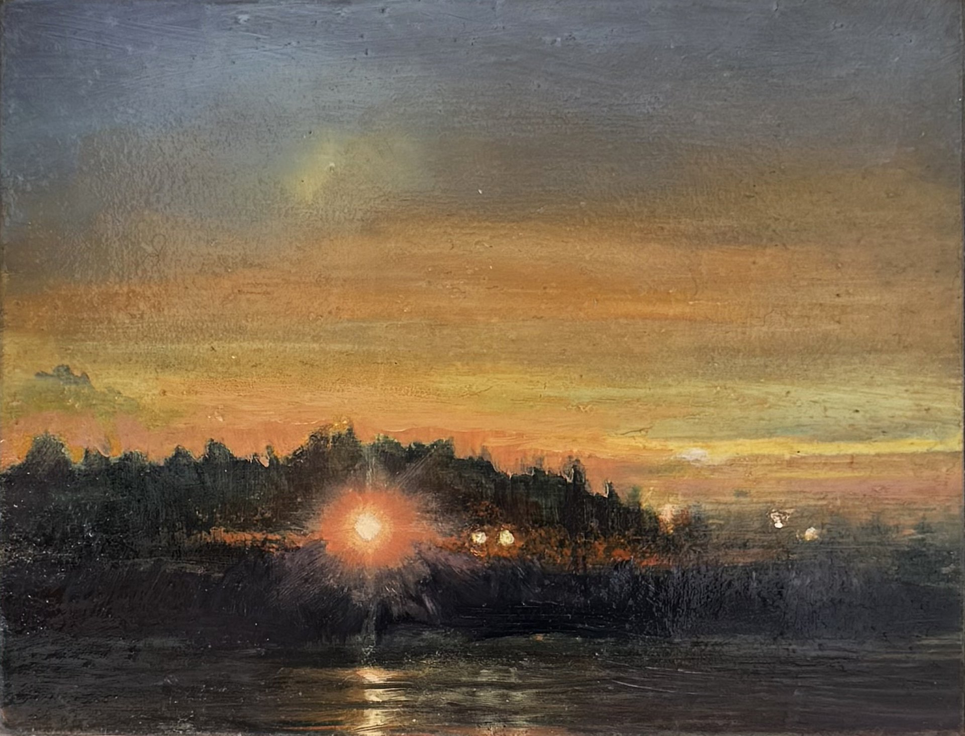 Across the water