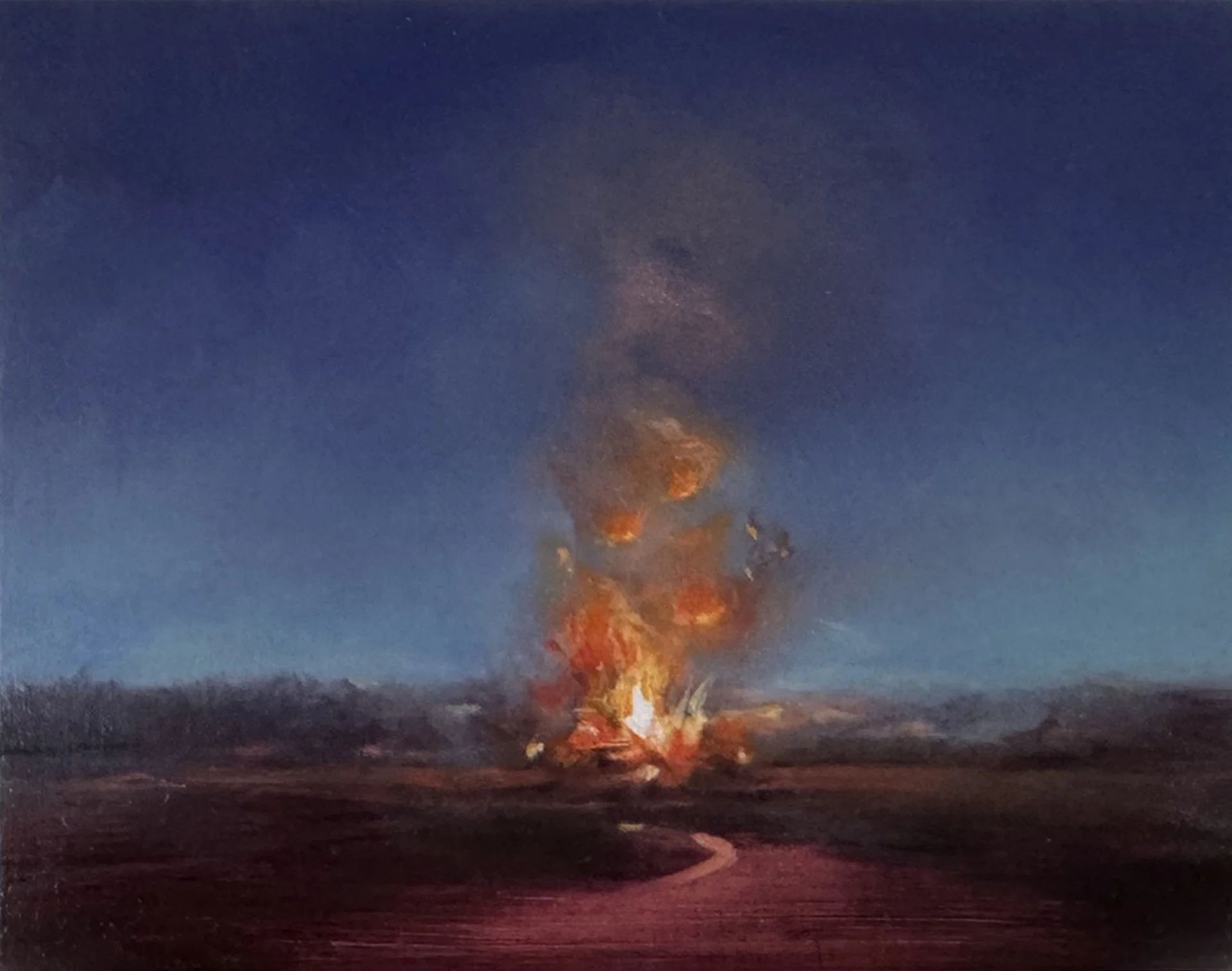 Distant fire