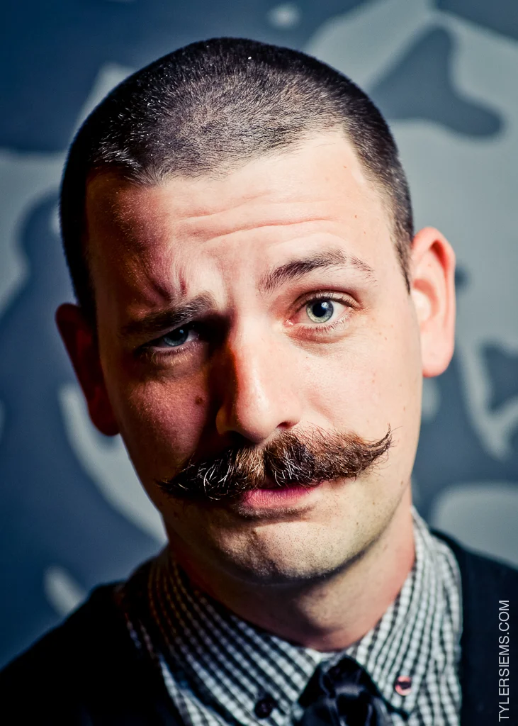 JD Epperson won People's Choice, but has a mighty fine mustache!