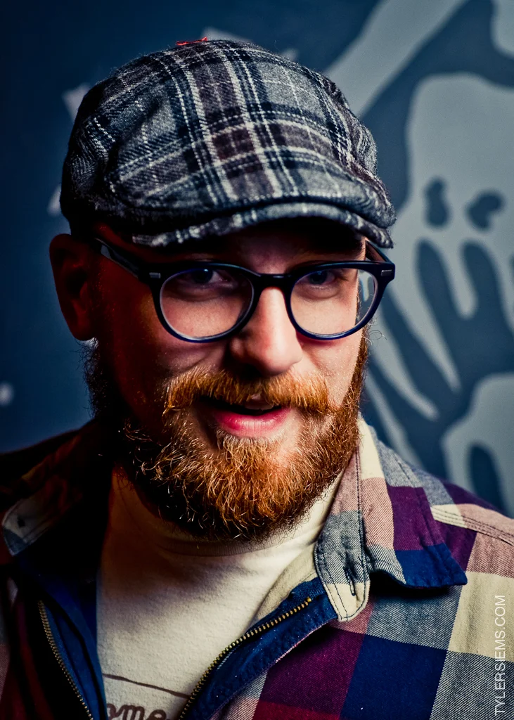 Anthony Difabio rockin' a mighty fine redbeard.