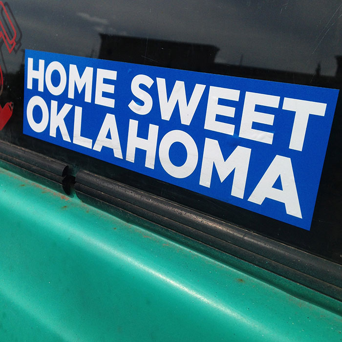 We also have some new stickers in store! Grab a bumper sticker to represent this great state!