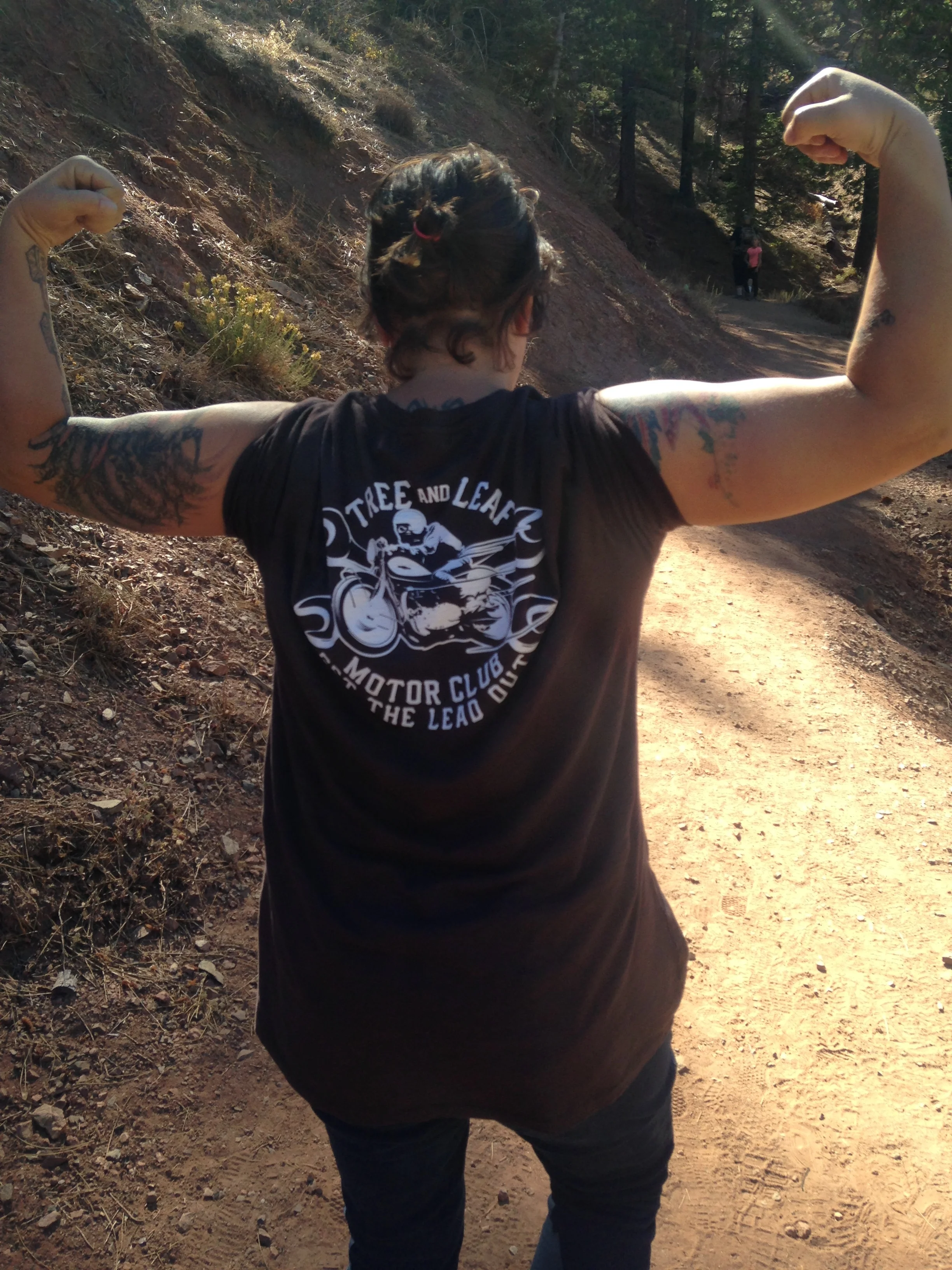 The hike back sucked, but we all muscled through. Especially you mom! Get the lead out!
