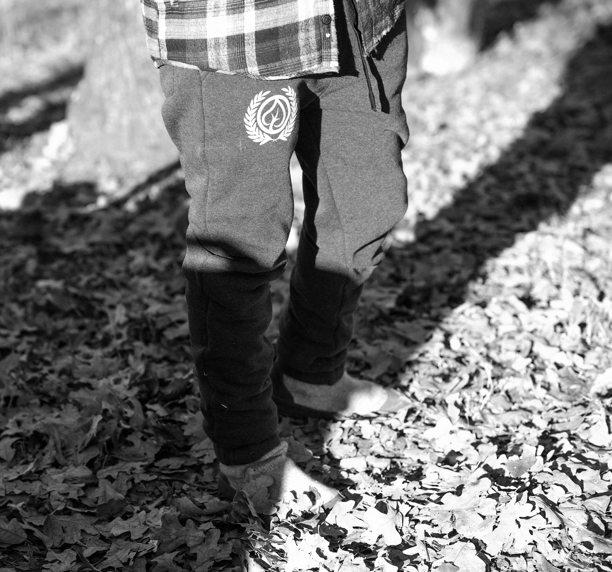 Acorn slipper boots, super soft joggers, and a quilted flannel: the most comfortable way to spend a morning at the campsite or at home.