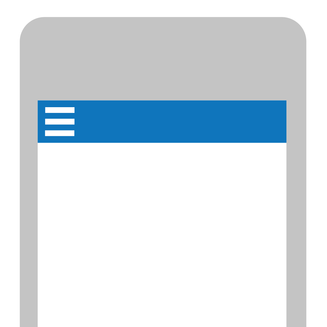 A simple animating menu concept.