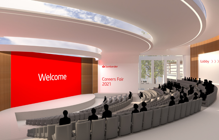 Santander's Virtual Careers Fair Businesses shape the future of the post Pandemic Workforce