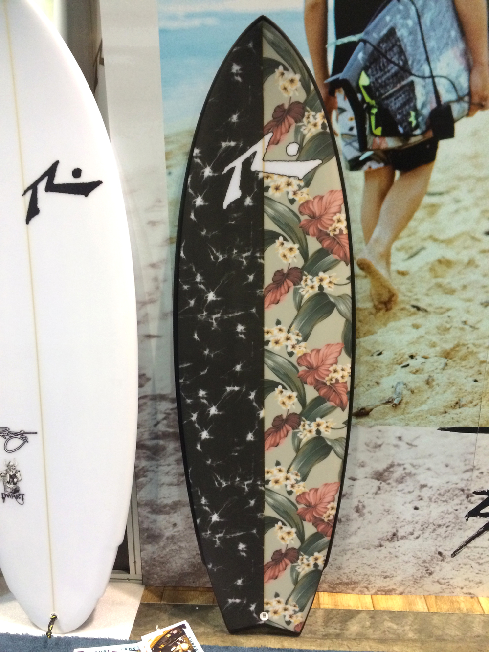 Cool patterned board for Rusty