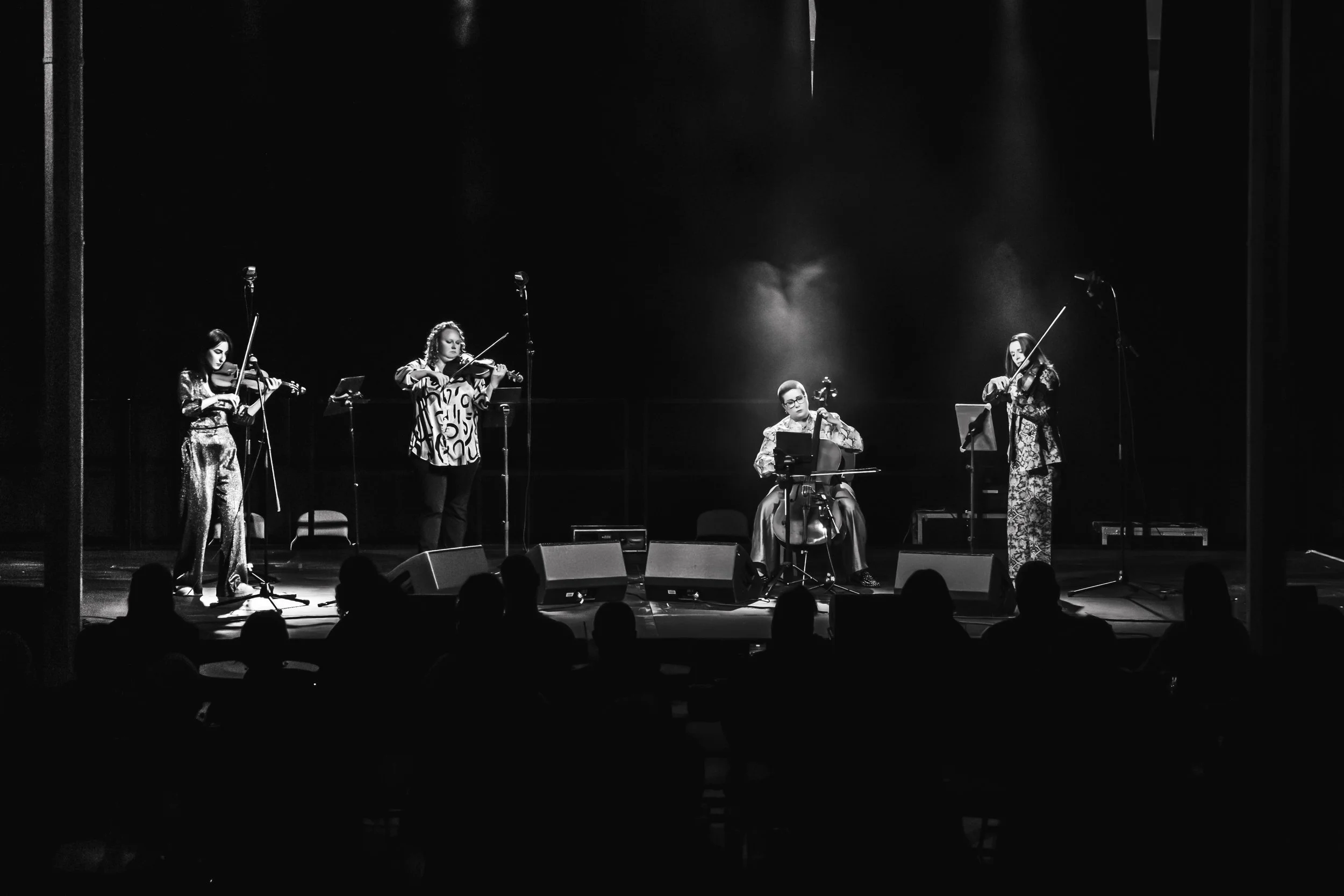 City String Ensemble performing Taylor Swift string arrangements live at the Woolwich Works album release concert.