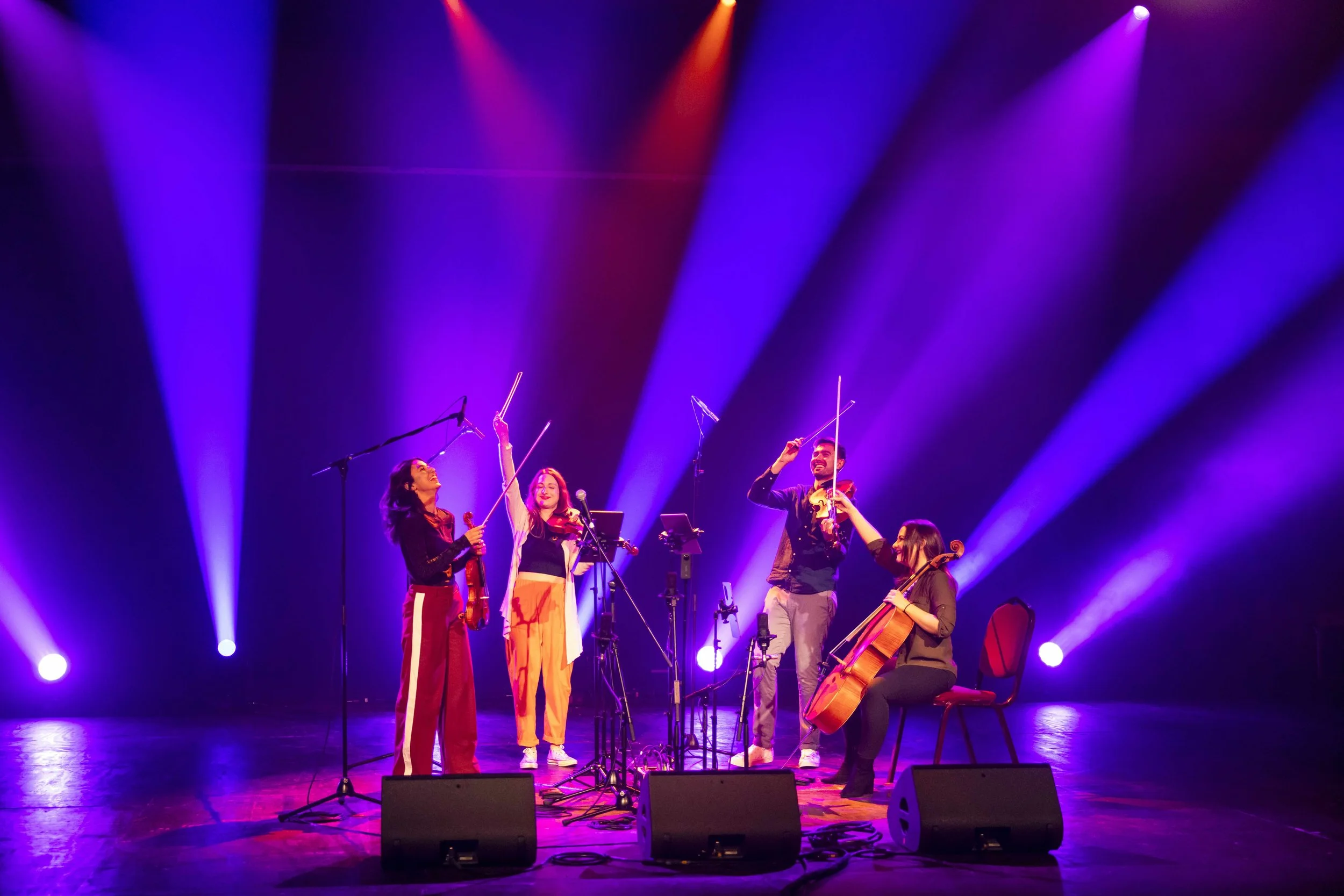 City String Ensemble performing the Best of Anime album launch concert at EartH Theatre, Hackney.