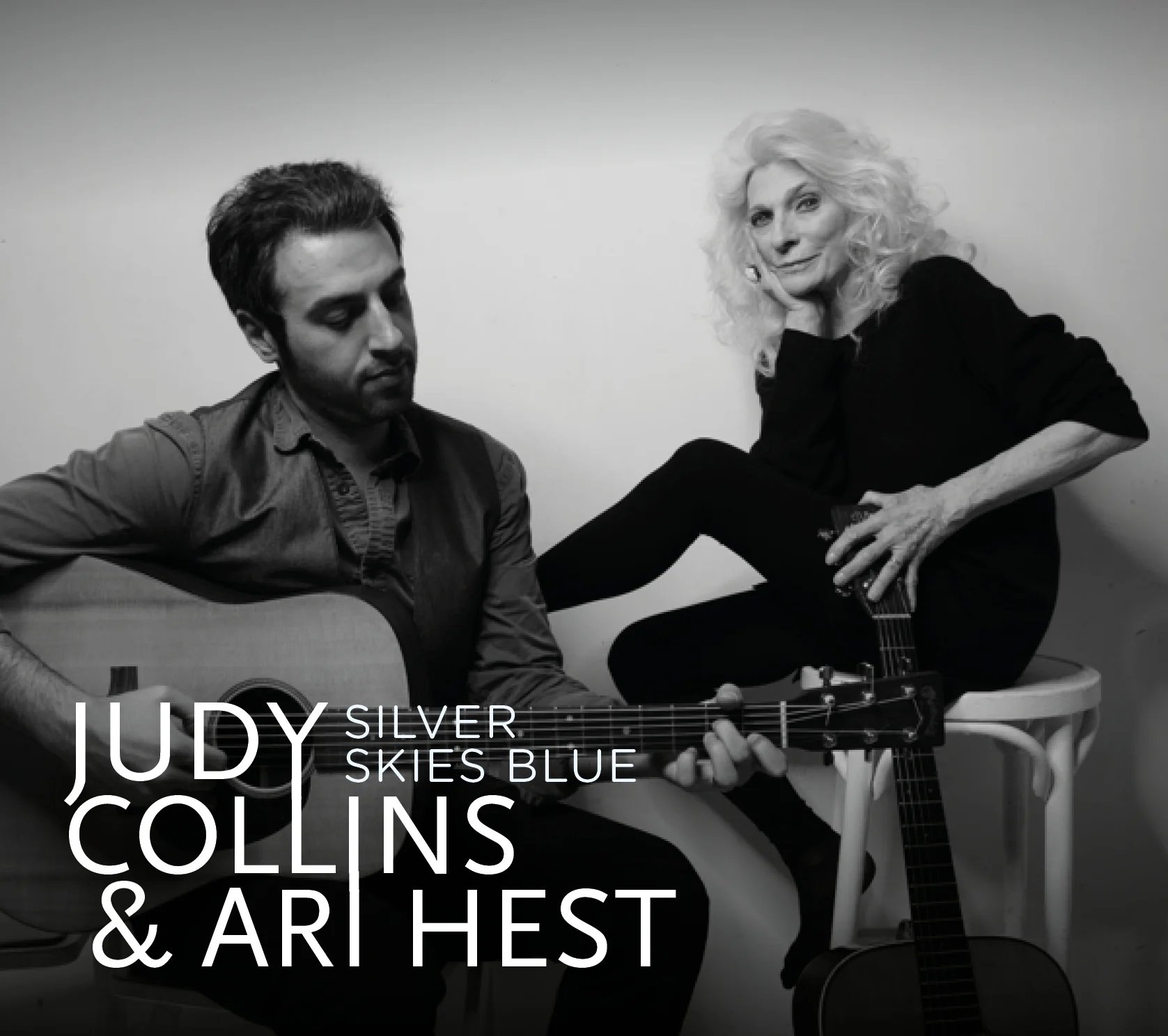 Judy Collins and Ari hest GRAMMY nominated for the album Silver Skies Blue