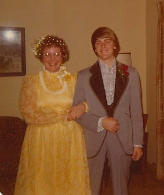 Trudy and her prom date