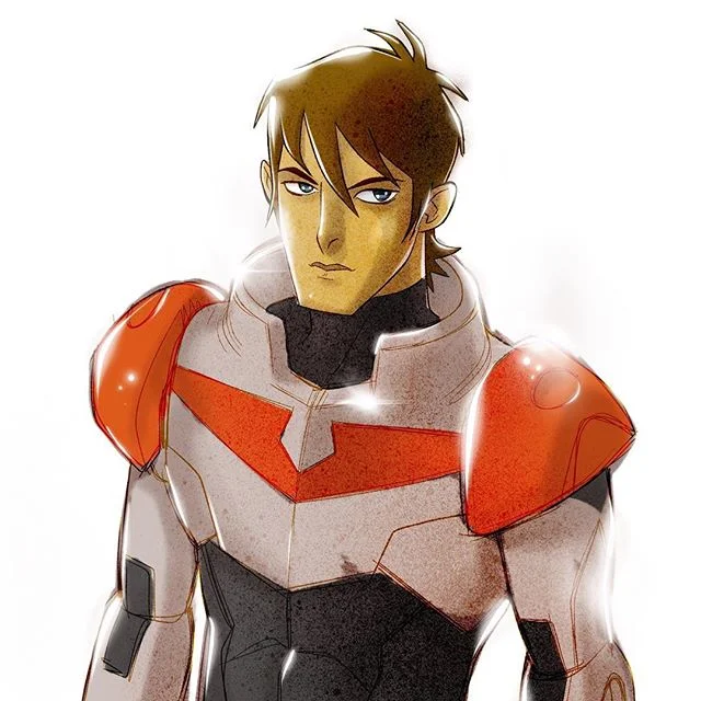 A lot of people think Voltron is about a robot vole.  But it isn&rsquo;t.  #voltron #procreate #ipadpro #applepencil