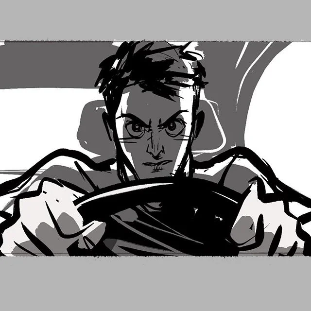 Drive. #dailydraw #doodle #storyboards #dailydoodle #art #artistsoninstagram #sketch