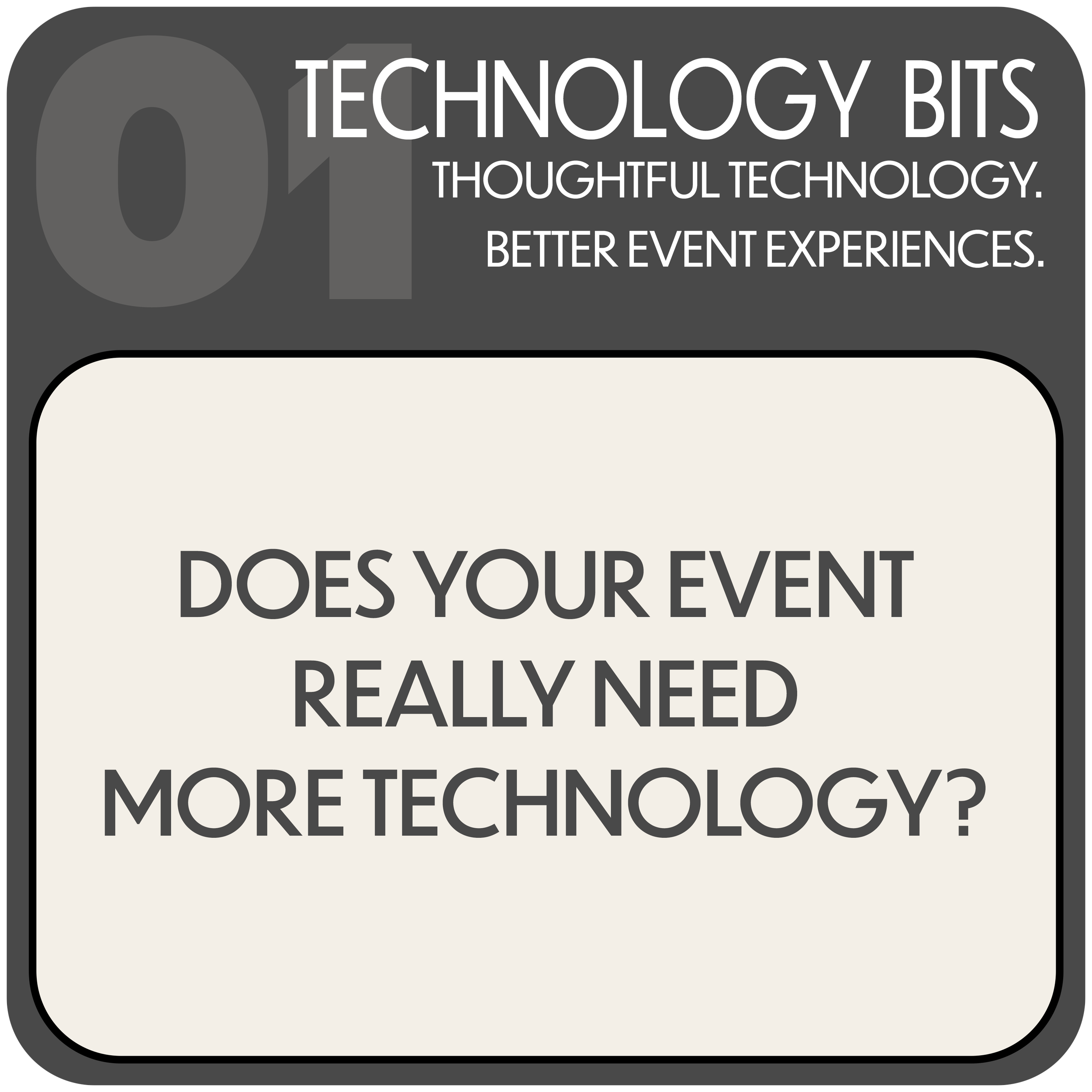 More features do not always create a better event experience.