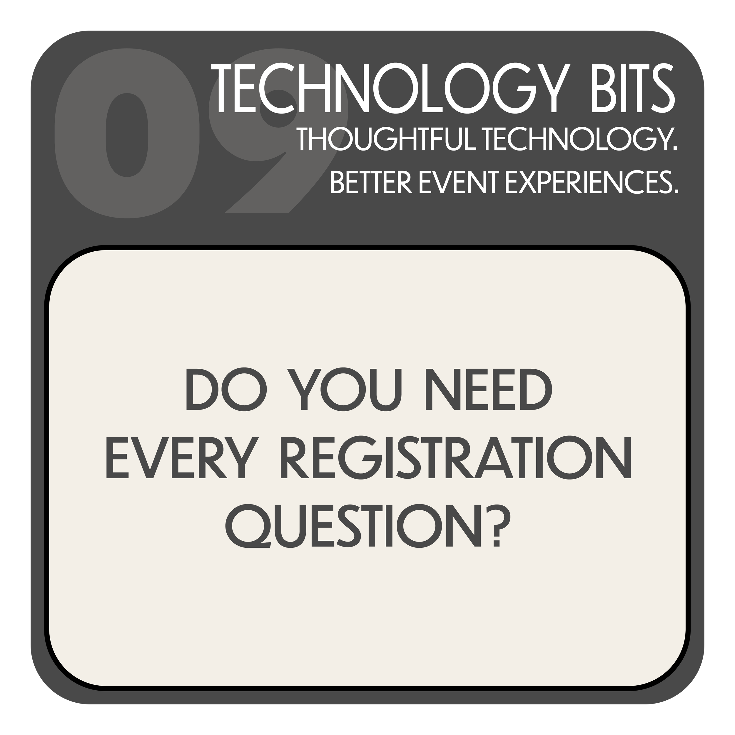 Do you need every registration question?