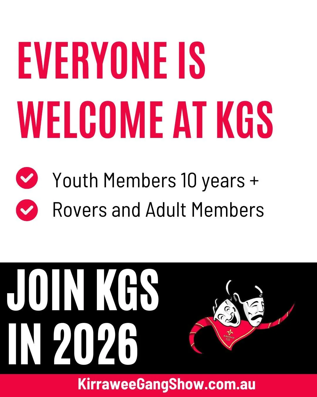 At  Kirrawee Gang Show we find a way for everyone to SHINE. 
More information on what it means to join the cast is available on our website https://www.kirraweegangshow.com.au/join-the-cast
@southmetrovers @southmetscoutsnsw @scoutsnsw @girlguidesn