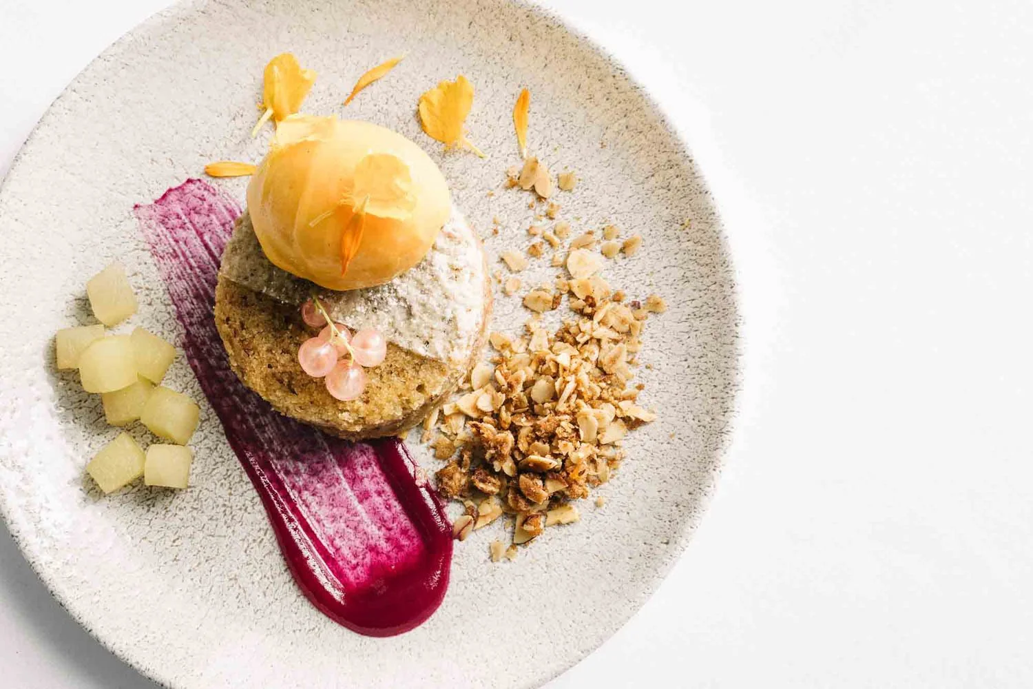 Desert photographed by cookbook photographer Adam DeTour