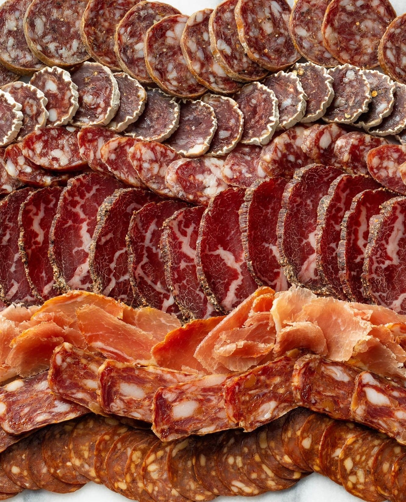 Still thinking about this mesmerizing charcuterie &ldquo;meat wave!&rdquo; (Martha Reeves &amp; The Vandellas circa 1963, anyone?)