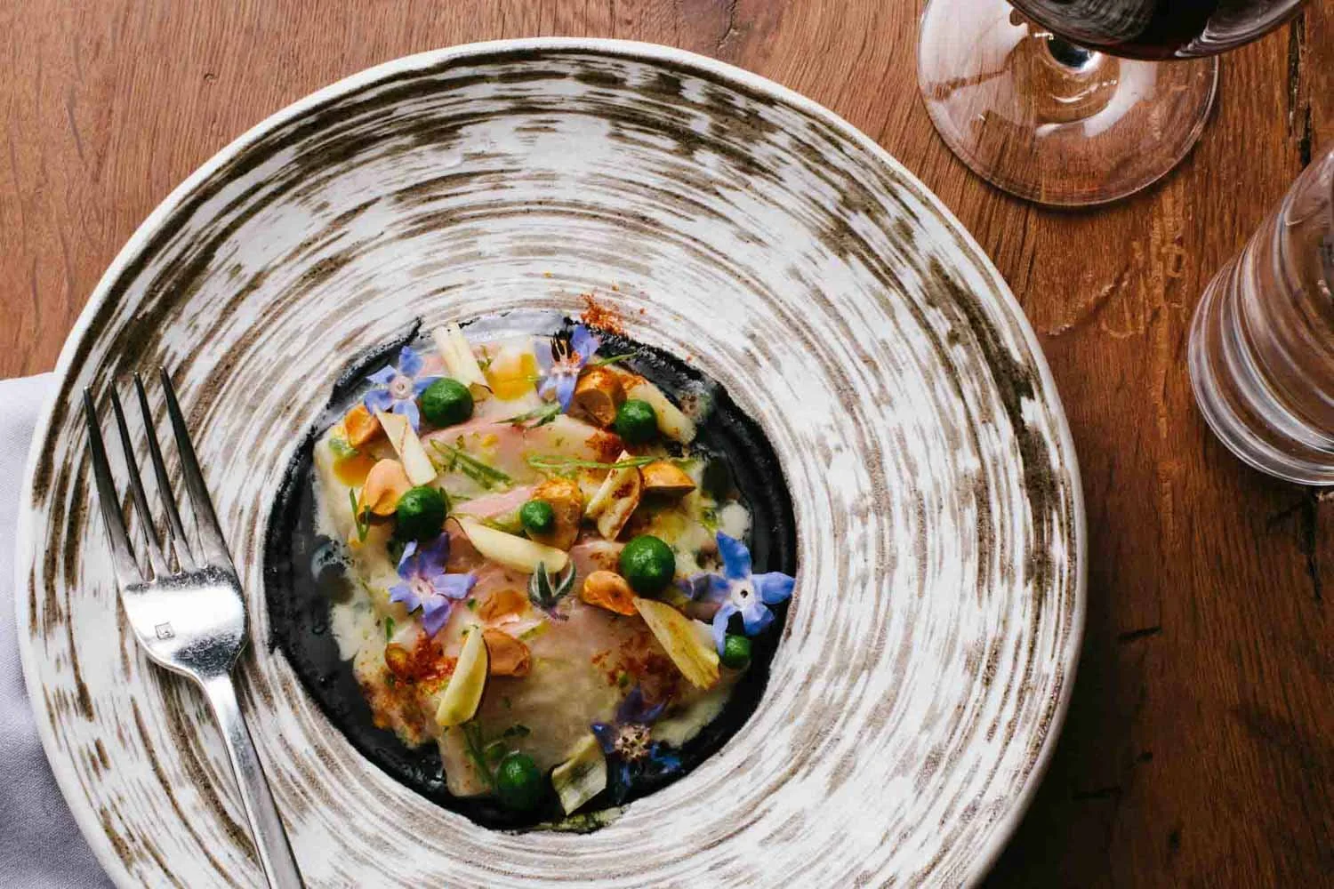 Ruka menu item photographed by Boston restaurant photographer Adam DeTour