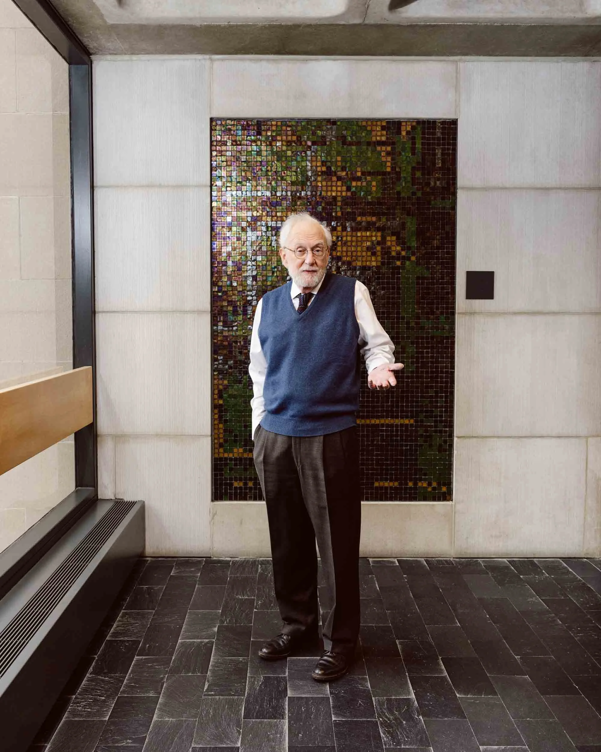 Portrait of Professor Todd Rakoff of Harvard University Law School by Boston editorial portrait photographer Adam DeTour