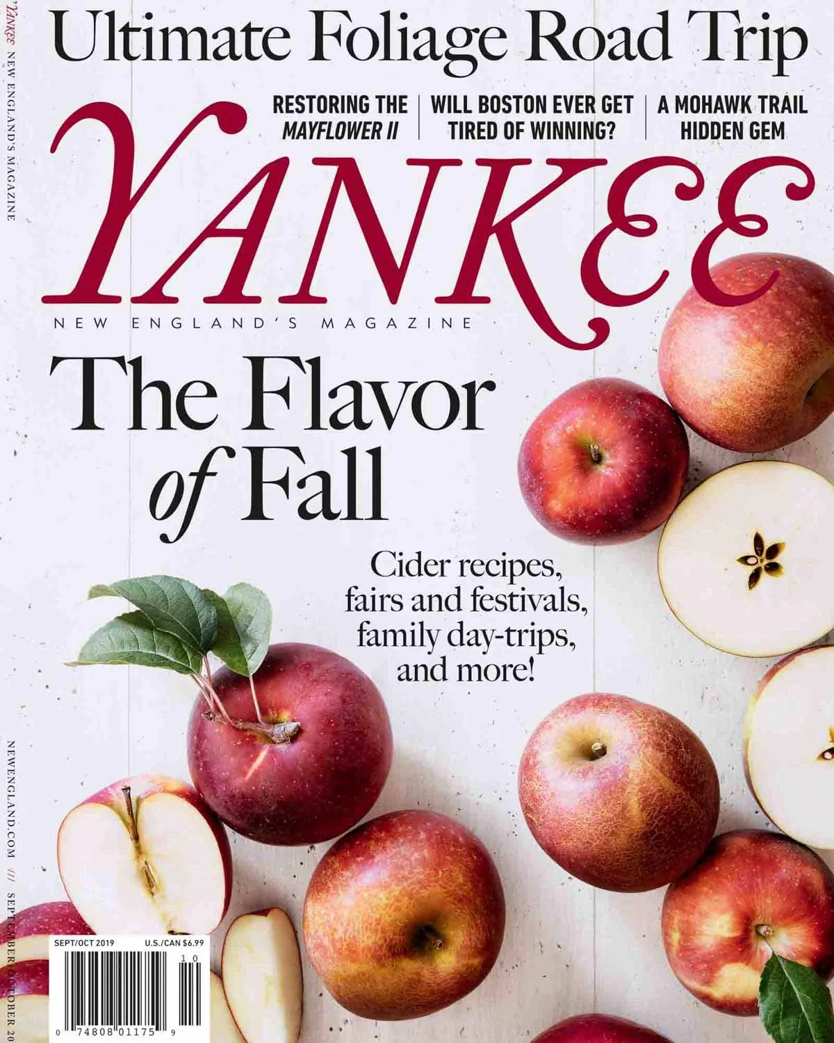 Cover of Yankee Magazine Fall 2019 issue by Adam DeTour