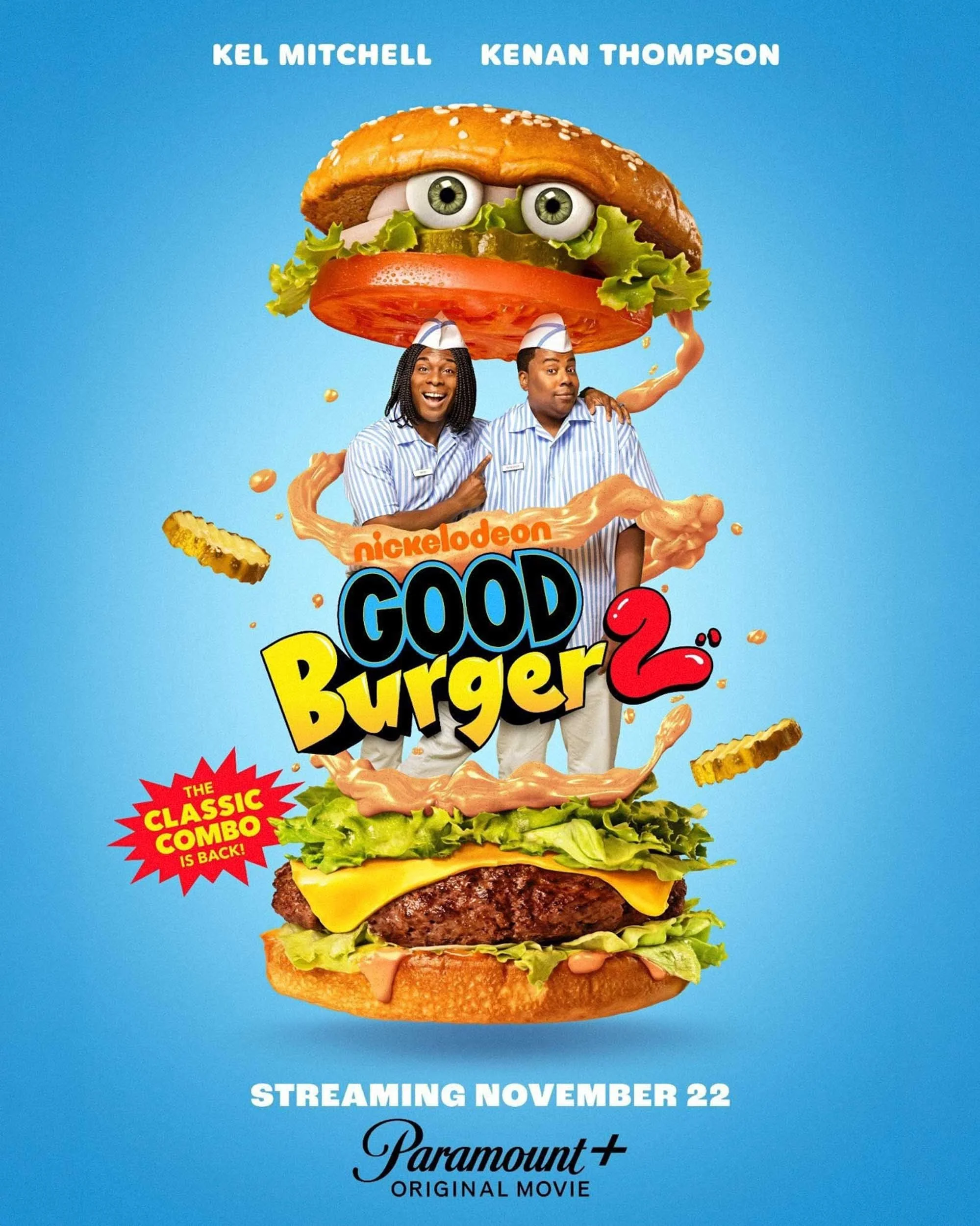 Food photography by Adam DeTour for Good Burger 2 movie poster