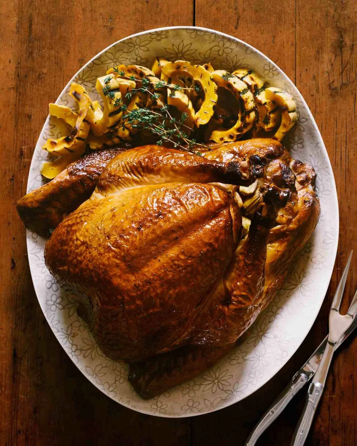 Turkey recipe photographed by restaurant photographer Adam DeTour for Improper Bostonian Magazine