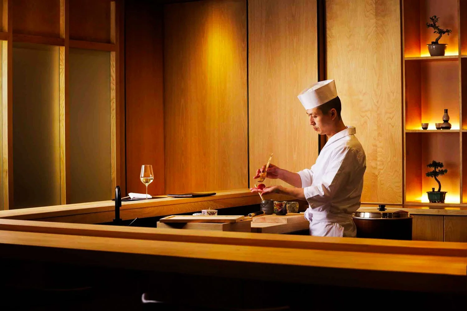 Chef Sky at Wa Shin Boston by Boston Restaurant Photographer Adam DeTour