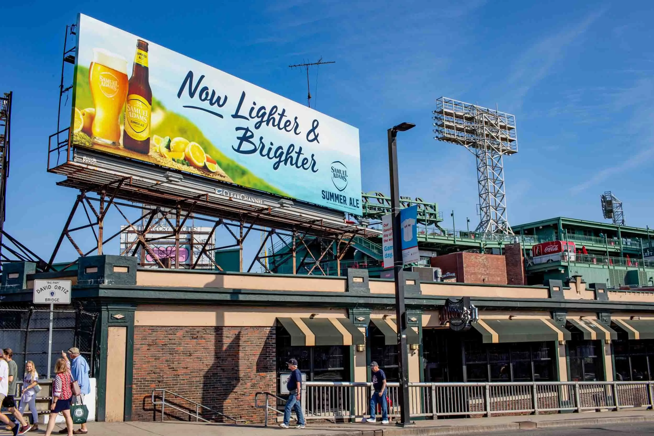 Sam Adams Advertisement Boston