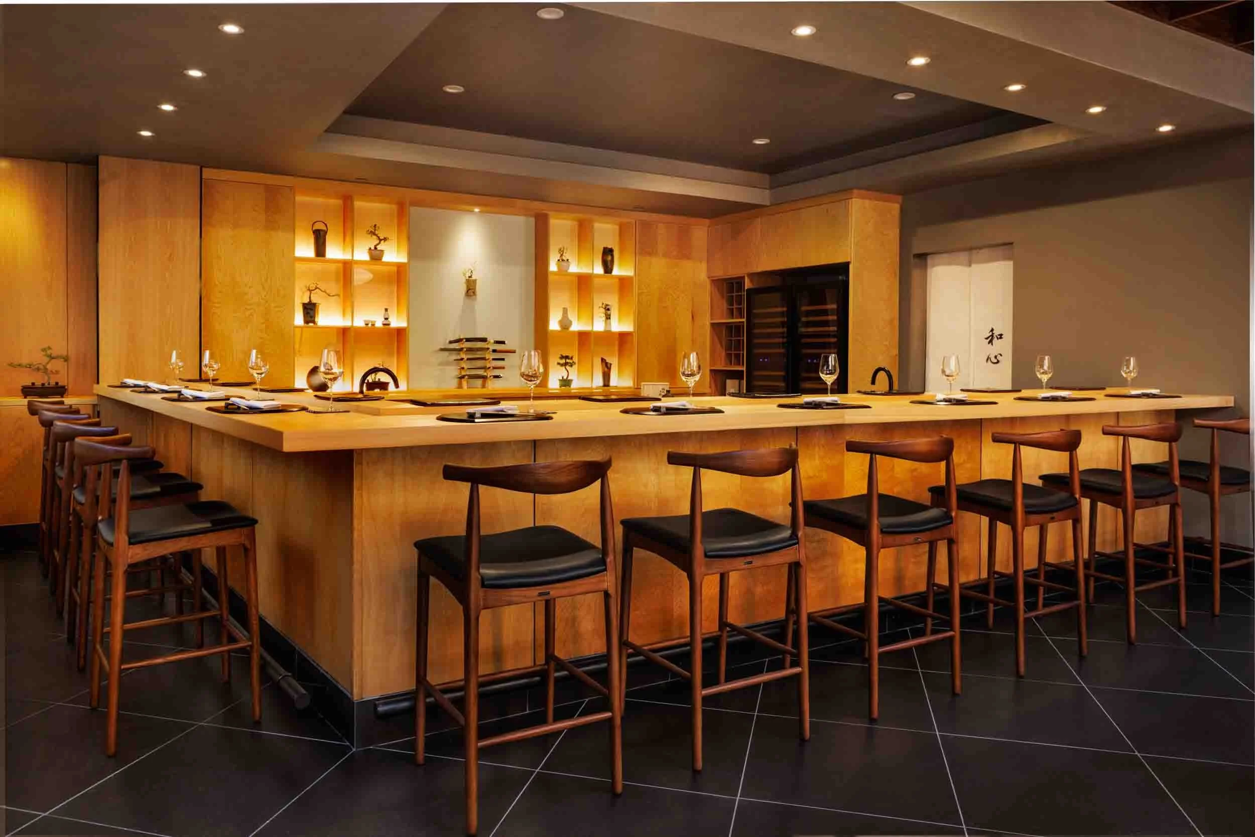 Wa Shin Dining Room by Boston Architectural Photographer Adam DeTour