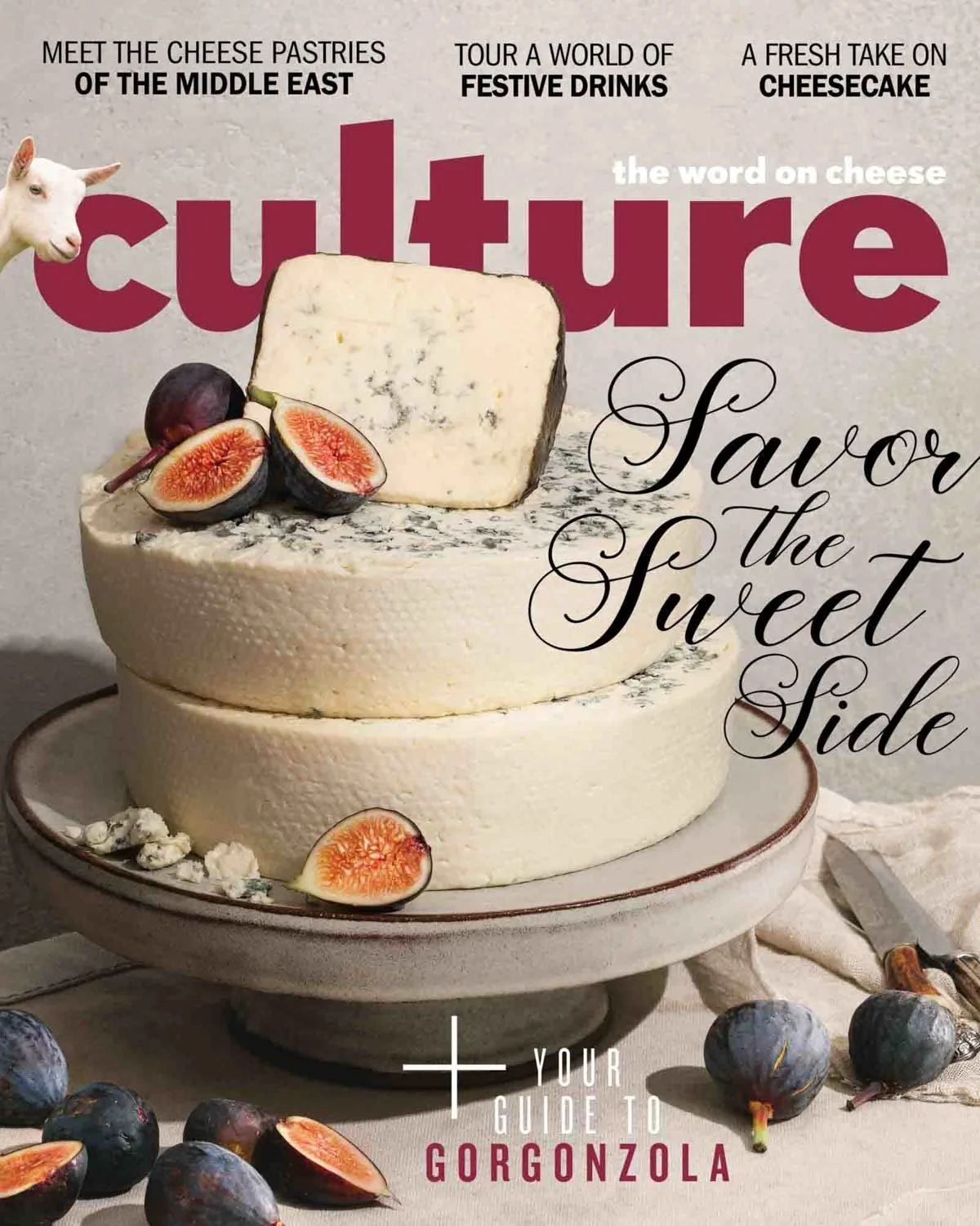 Culture Magazine Cheesecake Cover photographed by Boston food photographer Adam DeTour