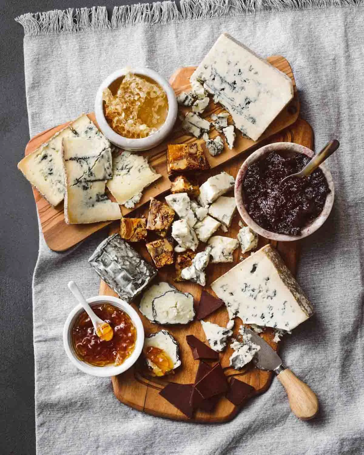Cheese board story photographed for Culture Magazine by cookbook photographer Adam DeTour