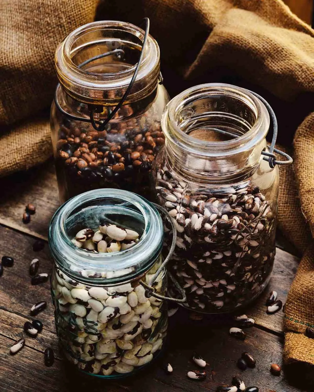 Baer's Best Beans in jars, featured in Yankee Magazine