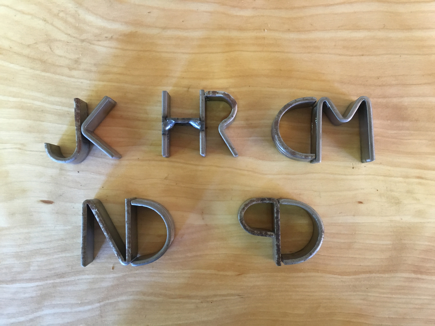 Branding Iron with joined letters — Sloan Brands