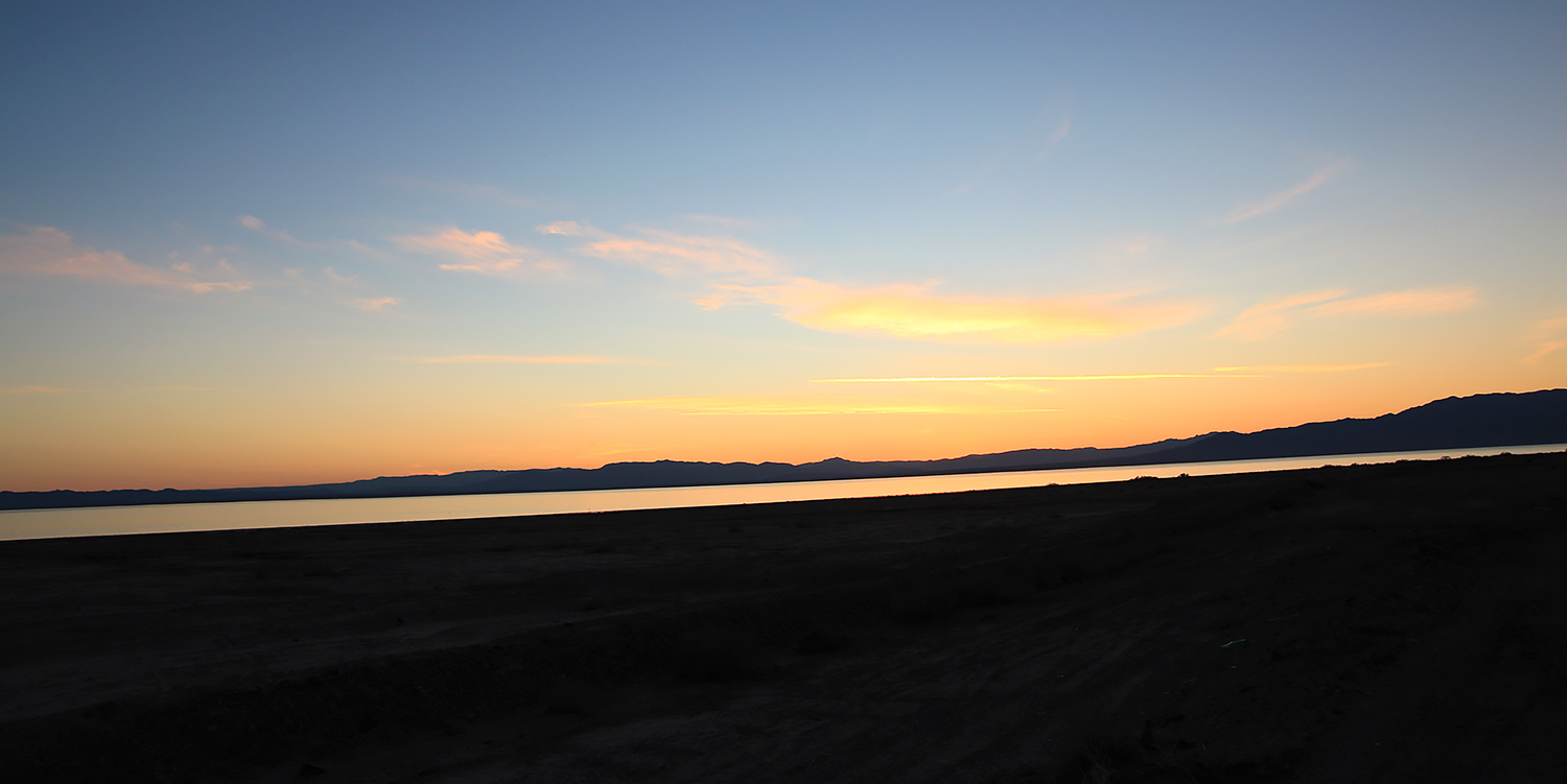 And then the sun sets and it all disappears into the darkness.