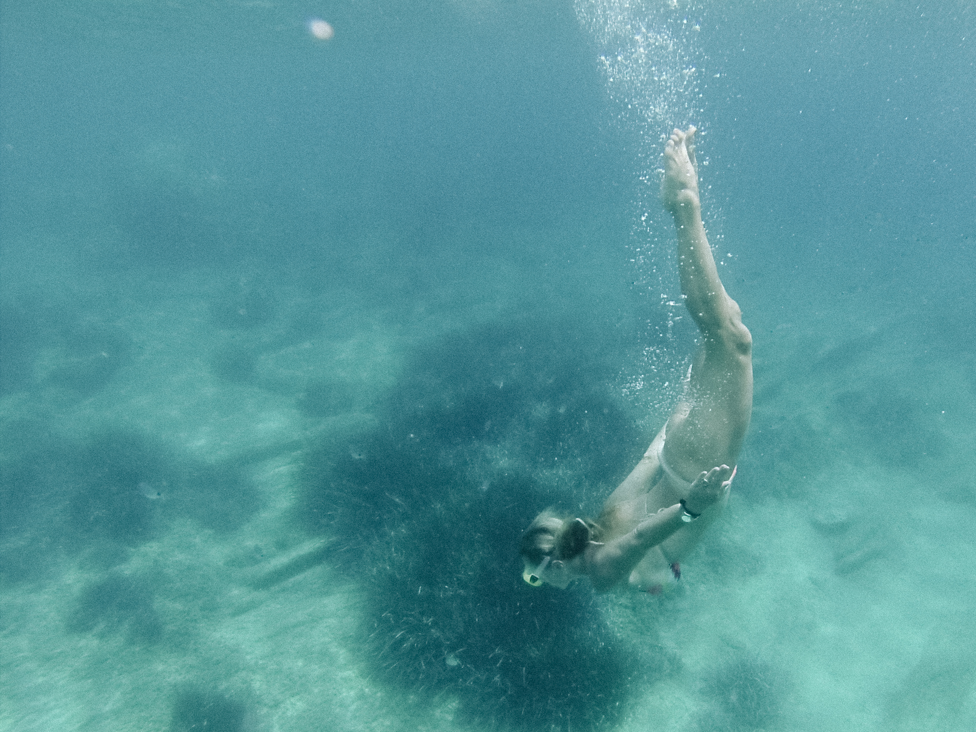Diving near the Green Cave