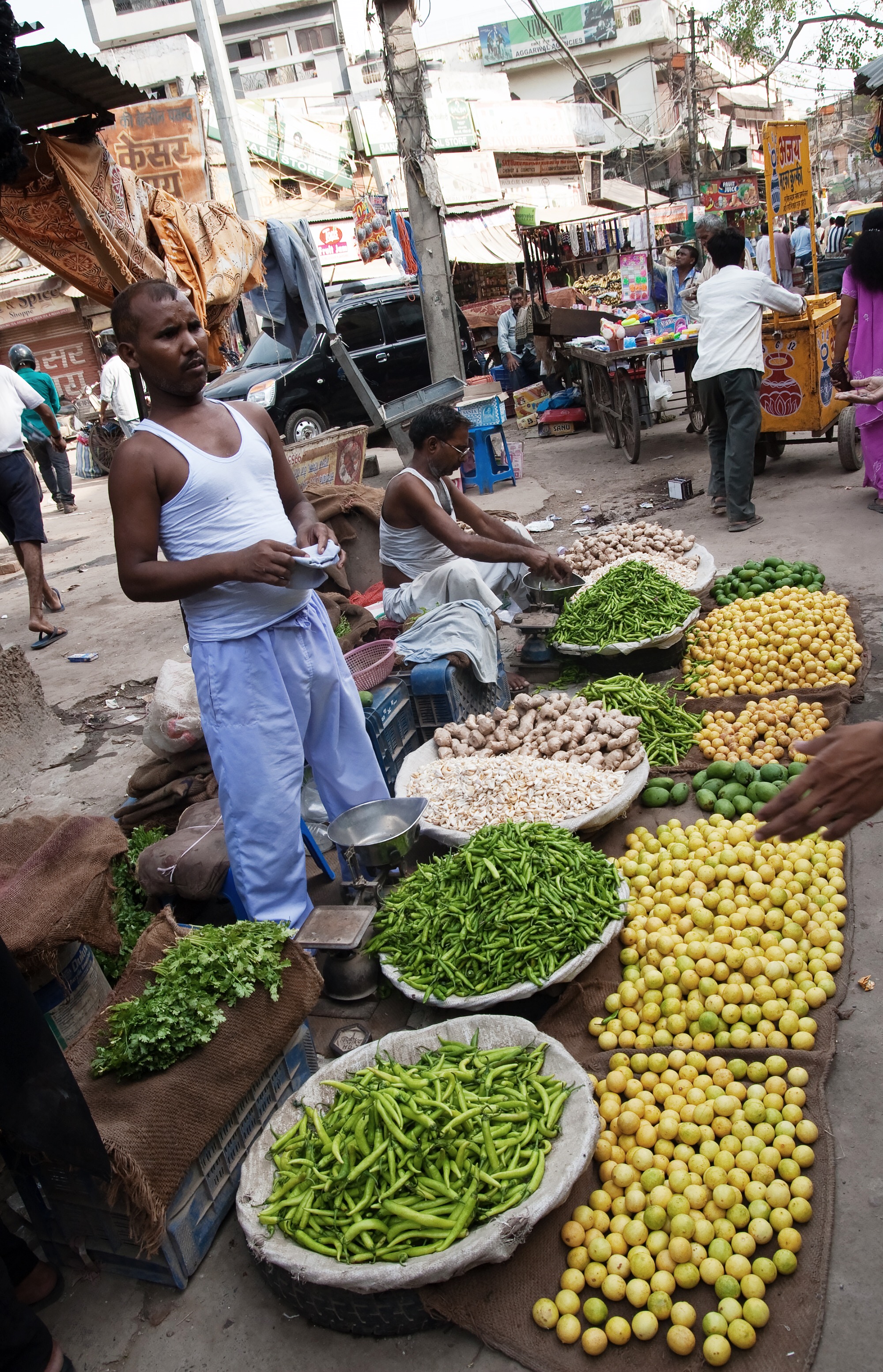 Delhi marketplace
