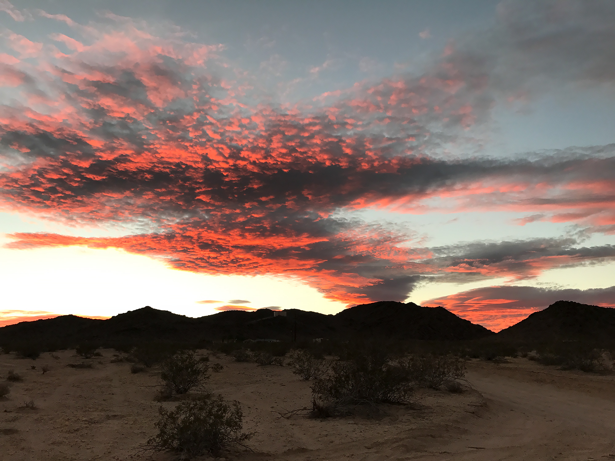 Sunset at Mountain Shadow Cabin, Joshua Tree