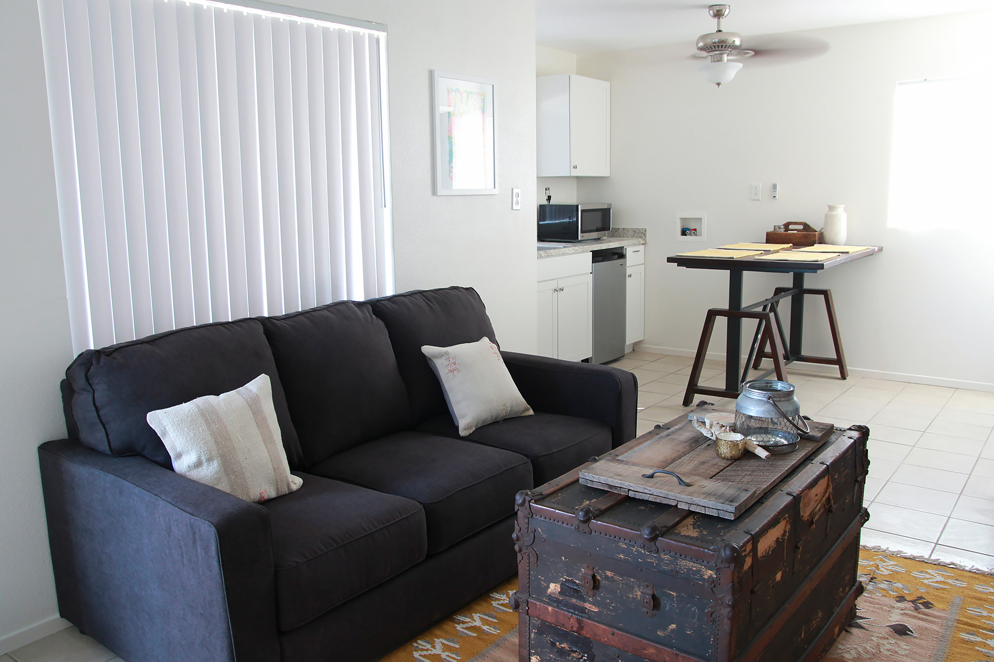 The new digs in Joshua Tree