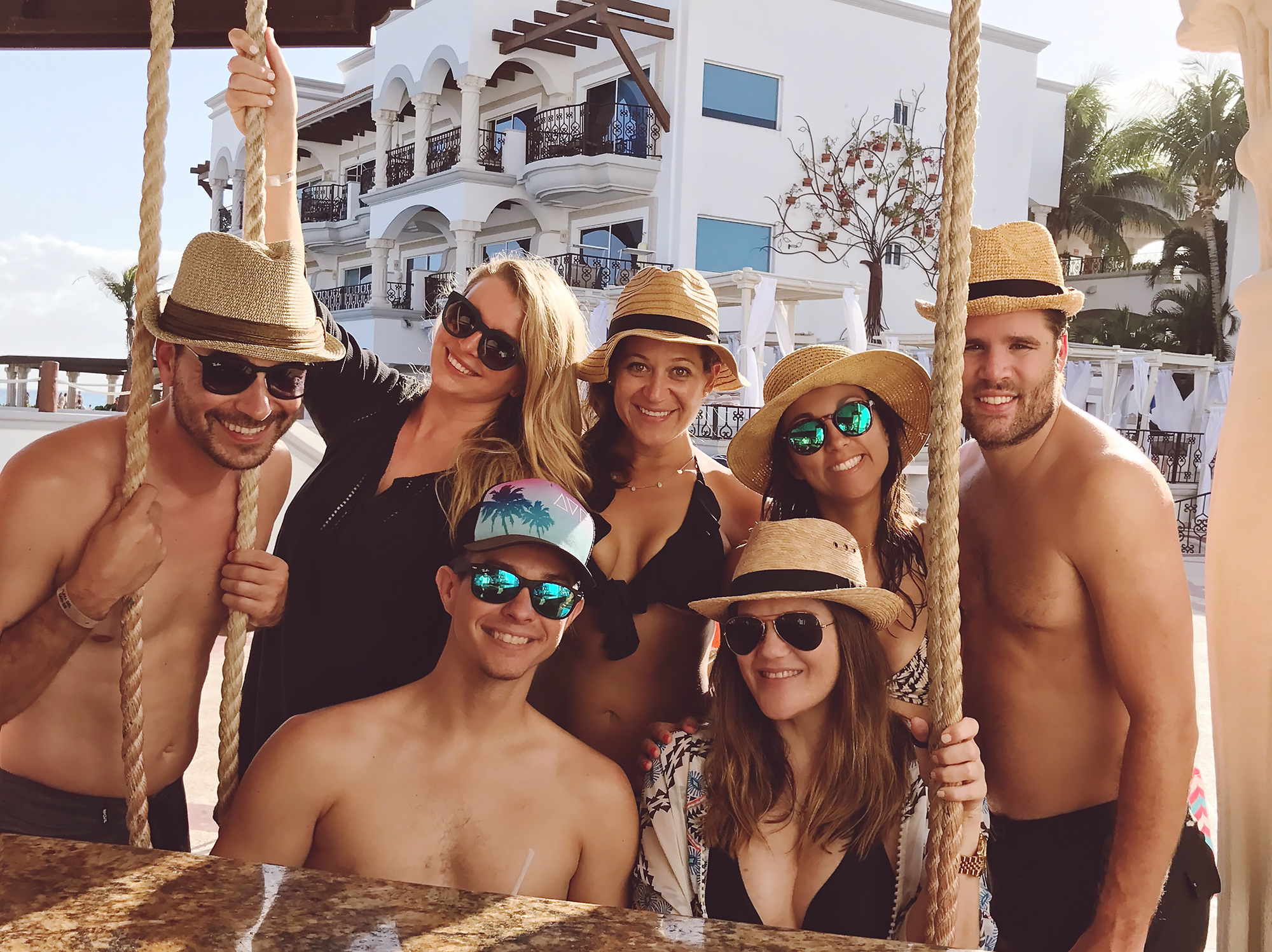 #teamcrazybeaches, because every group trip should have an original hashtag.