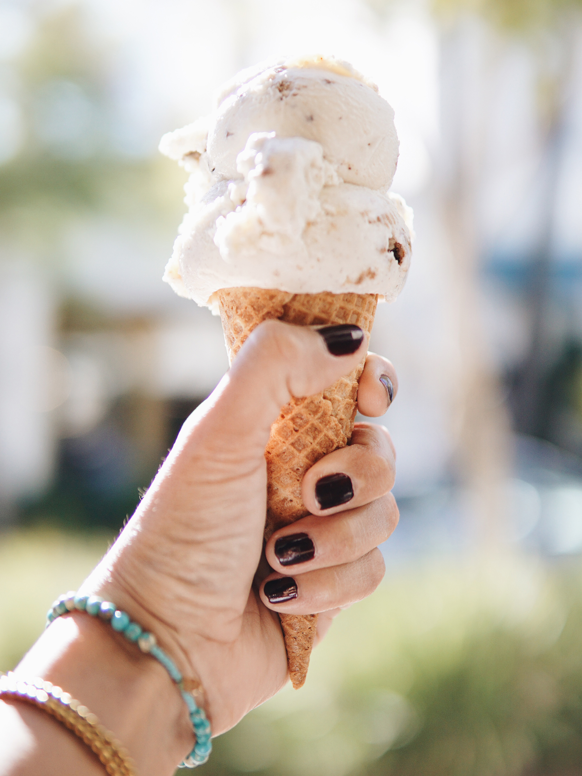 Gingersnap &amp; Cardamom = heaven on a cone.